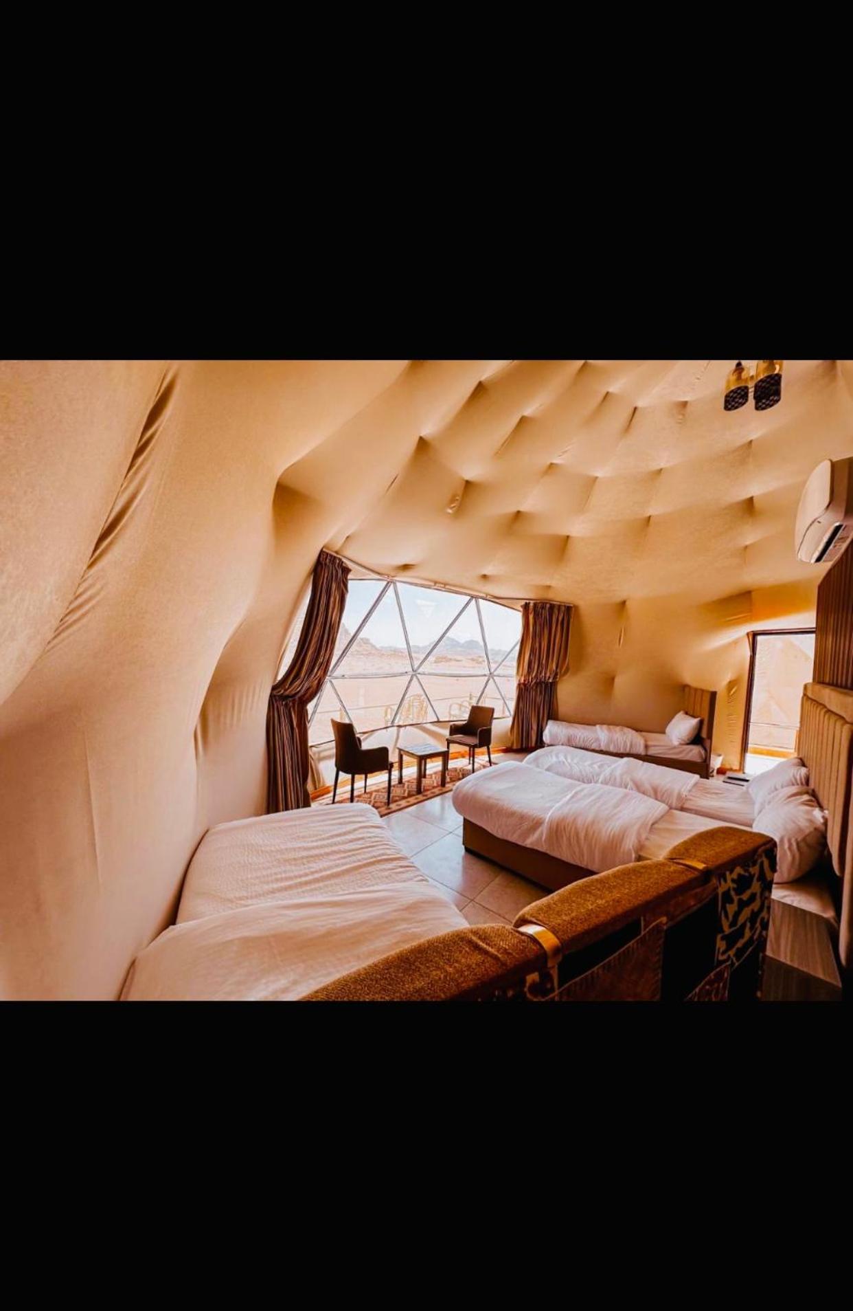 Wadi Rum Eagle Luxury Camp מראה חיצוני תמונה