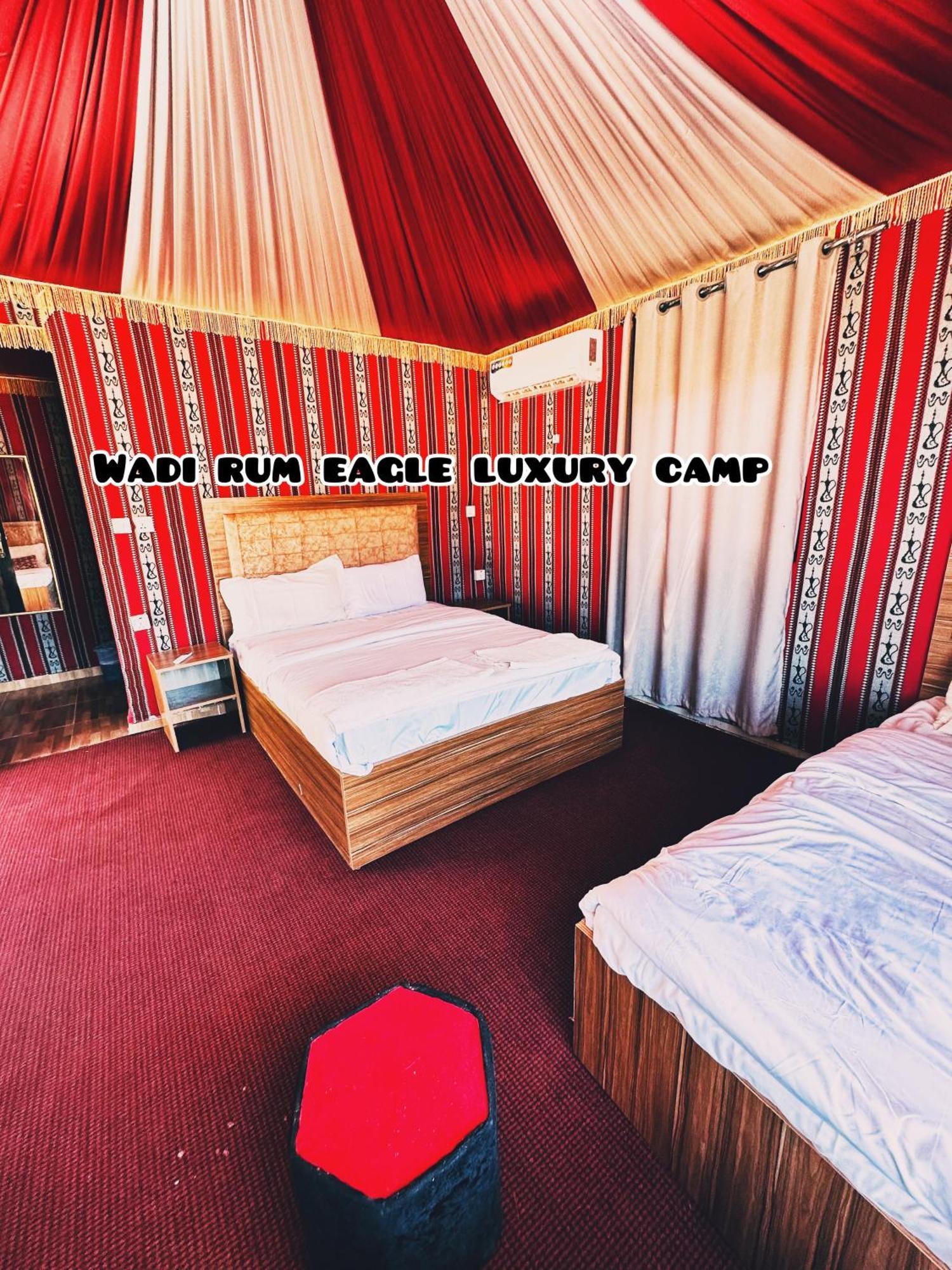Wadi Rum Eagle Luxury Camp מראה חיצוני תמונה