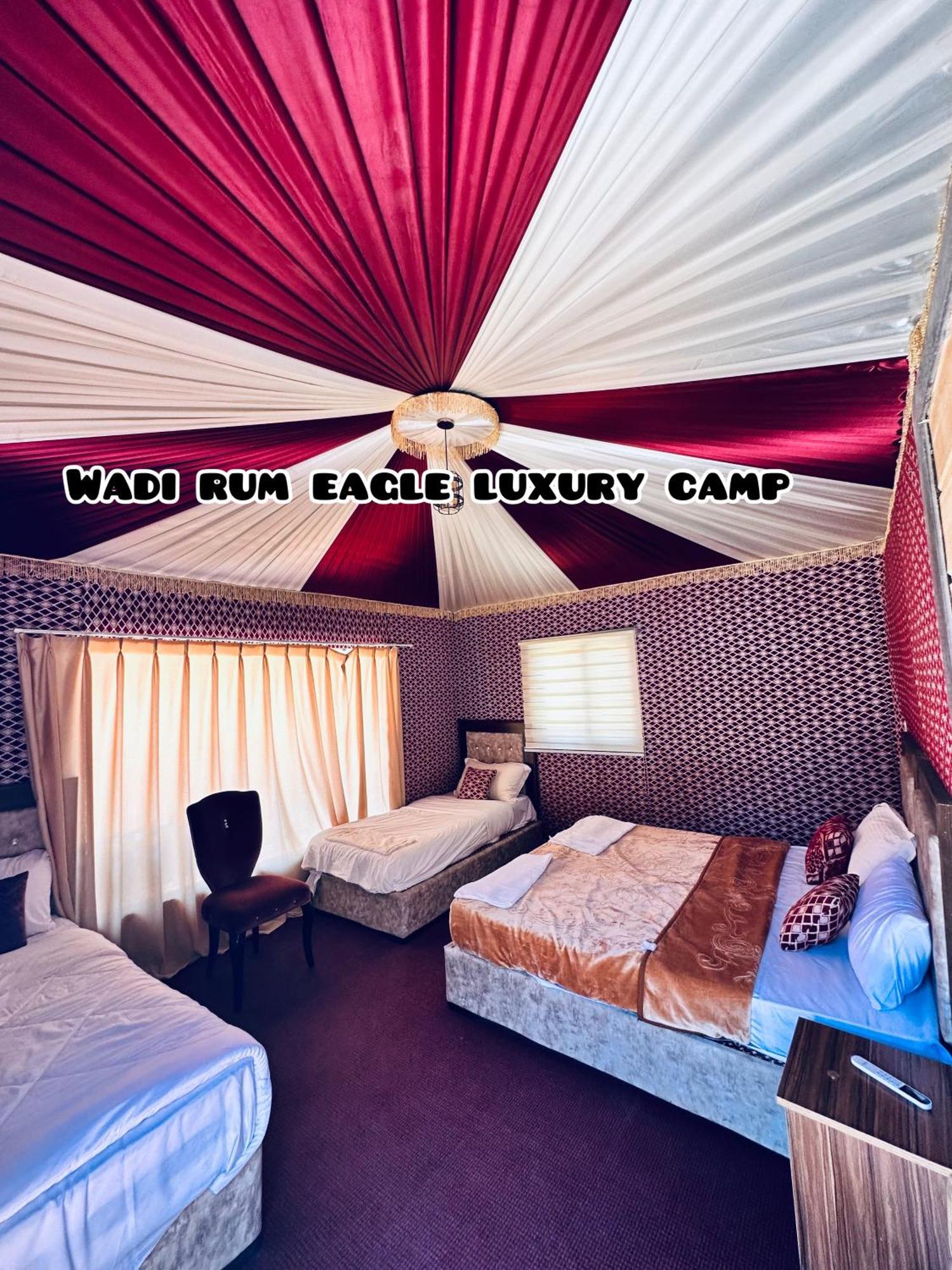 Wadi Rum Eagle Luxury Camp מראה חיצוני תמונה