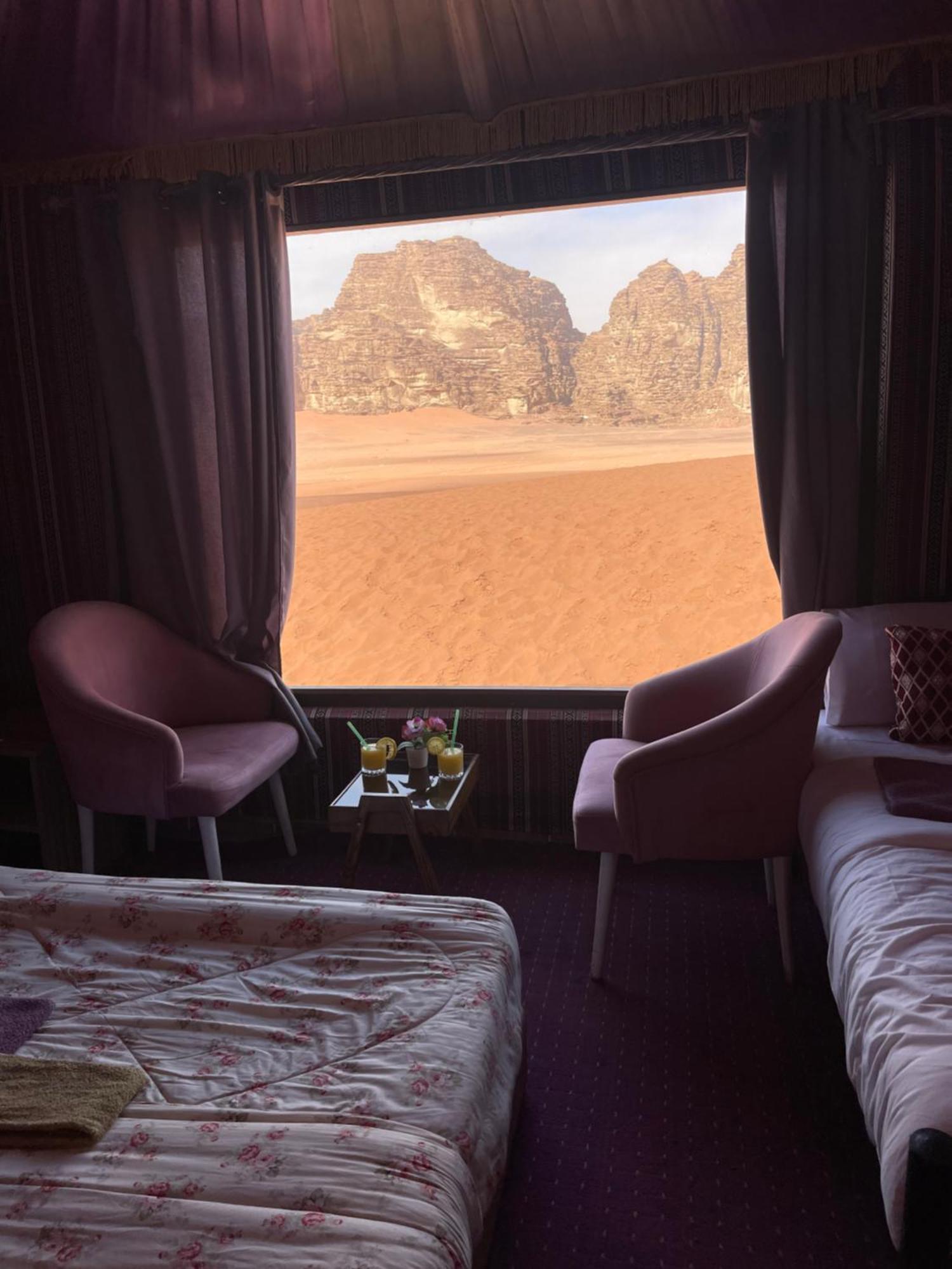 Wadi Rum Eagle Luxury Camp מראה חיצוני תמונה